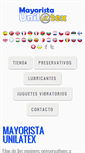 Mobile Screenshot of mayoristaunilatex.com